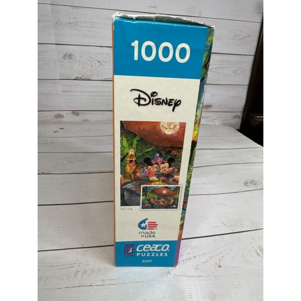 Ceaco Disney Fine Art Mickey Minnie Coleman Paradise 1000pc‎ Jigsaw Puzzle